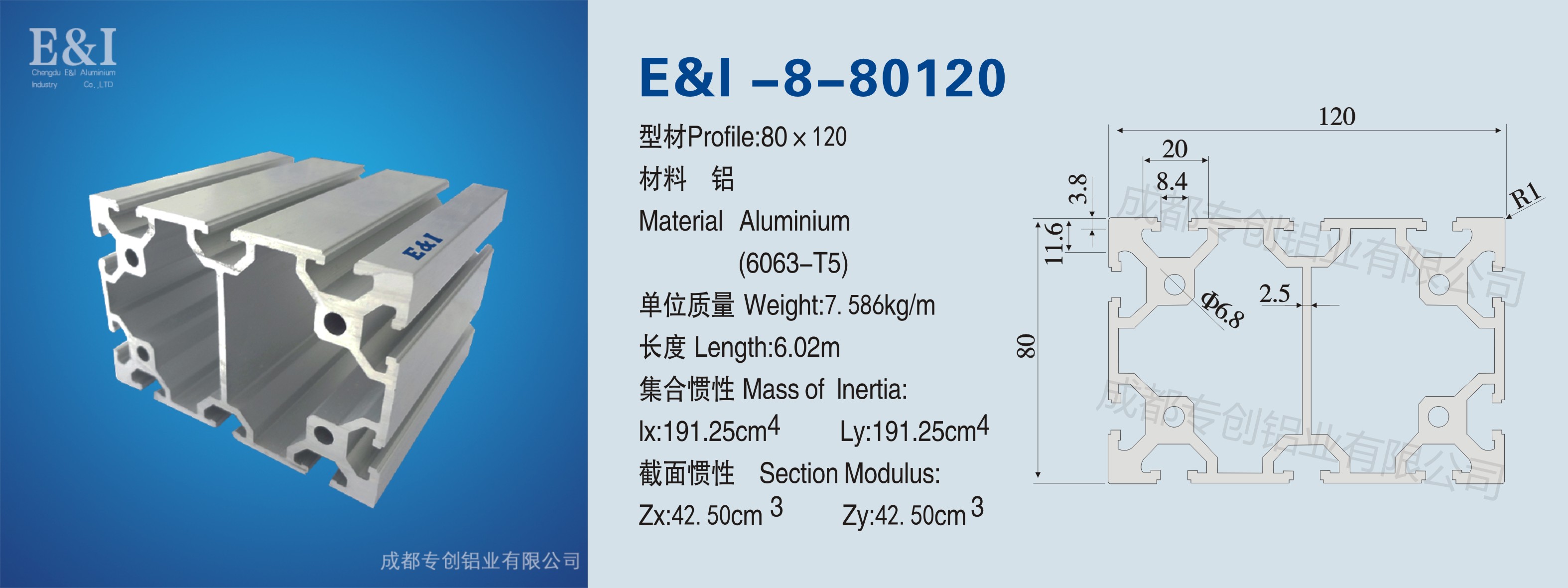 80120鋁材 80120鋁材